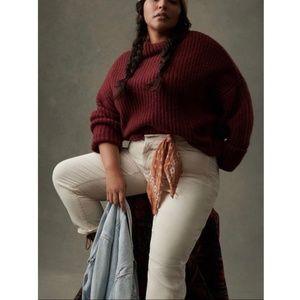 Anthropologie Boyfriend Corduroy Pants NWT SZ 16W